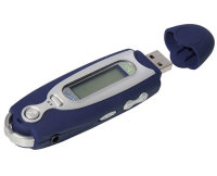 Sweex Blue Bay MP3 Player 1GB (MP034FM)